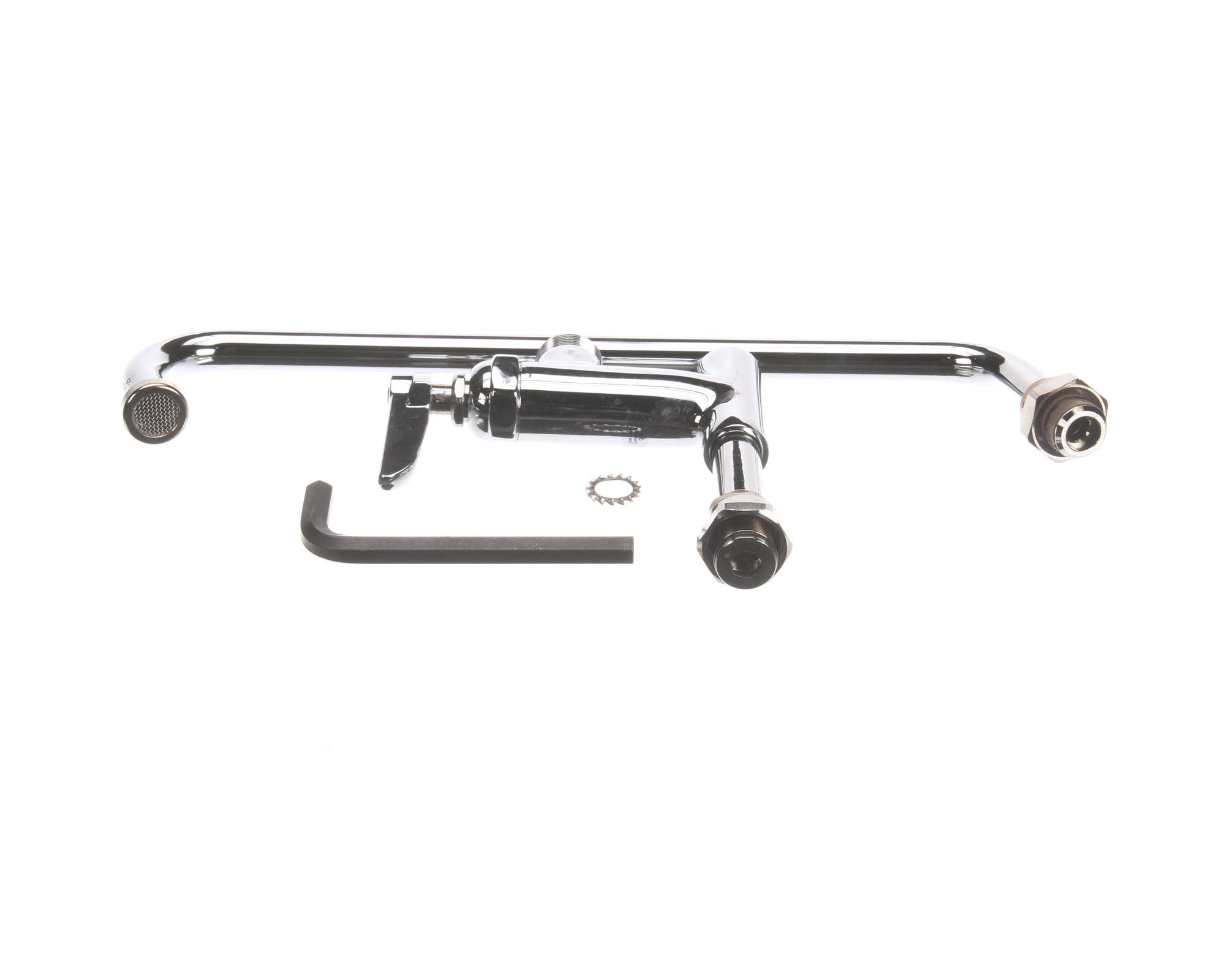 T&S Brass B-0156-EZ Grifo de fácil instalación con boquilla de 12 pulgadas y mango de palanca