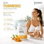 AzmaBiotech Turmeric Curcumin 1000mg, Organic Turmeric Supplement for Joint Support & Daily Wellness, Curcumin Capsules with Antioxidant Support, Vegan Non-GMO, Gluten Free 60 Capsules, Made in Canada