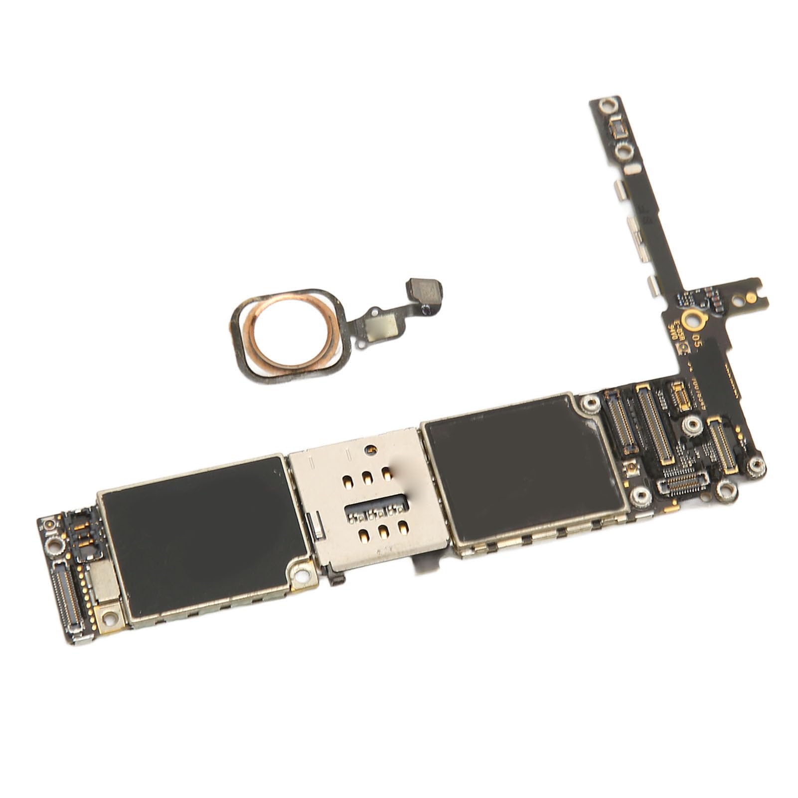 Yoidesu Cellphone Mainboard Replacement for IOSPhone 6S Plus US Version, Fingerprint Unlocked Main Logic Board with Touch ID, PCB Phone Logic Board Repair Replacement (64GB)