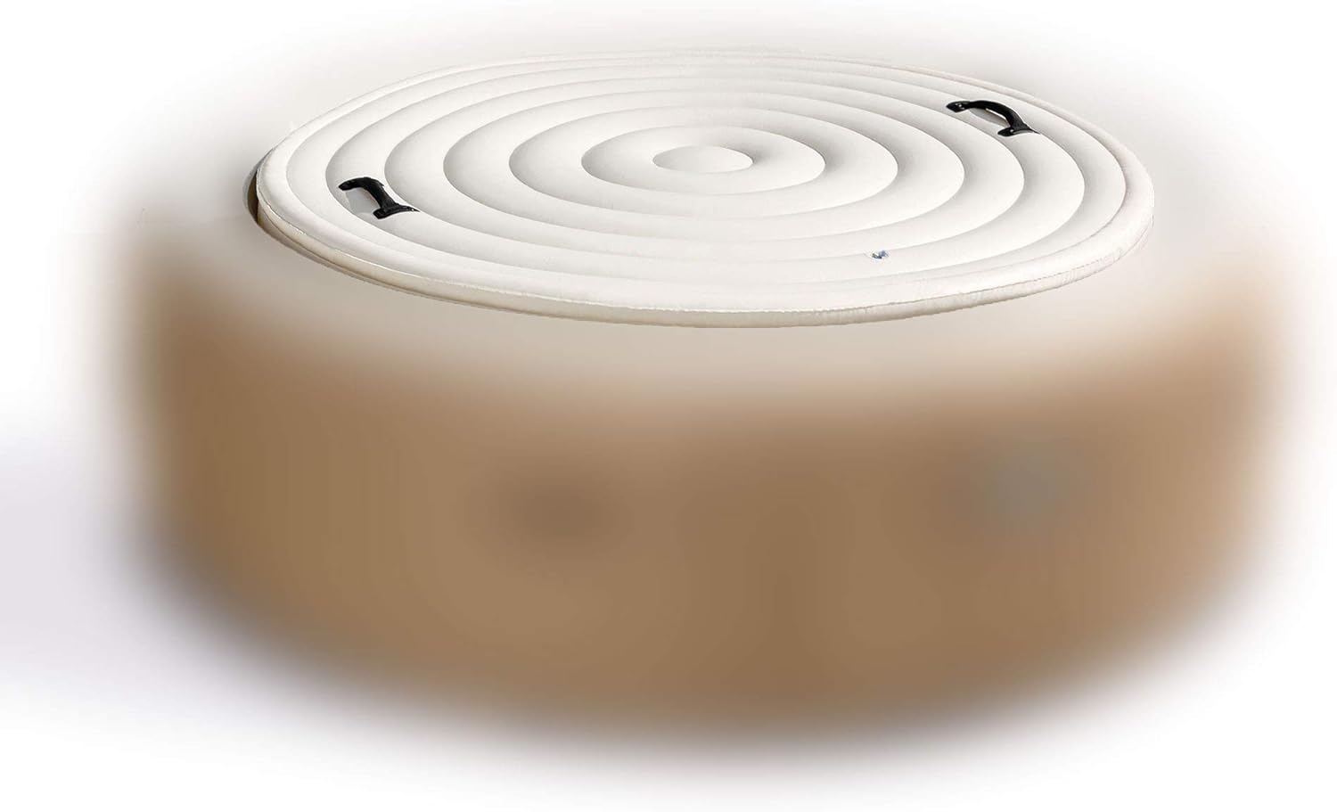 Intex 4 Person Round Energy Efficient Hot Tub Replacement Cover Only (2 Pack)