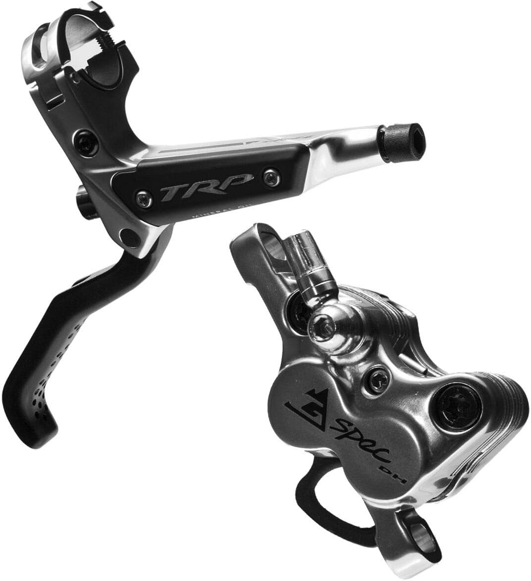 TRP G-Spec DH Disc Brake High Polish Grey, Left/Front