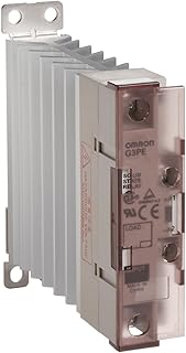 Omron G3PE-215B DC12-24 Solid State Relay for Heaters, Zero Cross Function, Yellow Indicator, Phototriac Coupler Isolation, Single-Phase, 15 A Rated Load Current, 100 to 240 VAC Rated Load Voltage, 12 to 24 VDC Input Voltage
