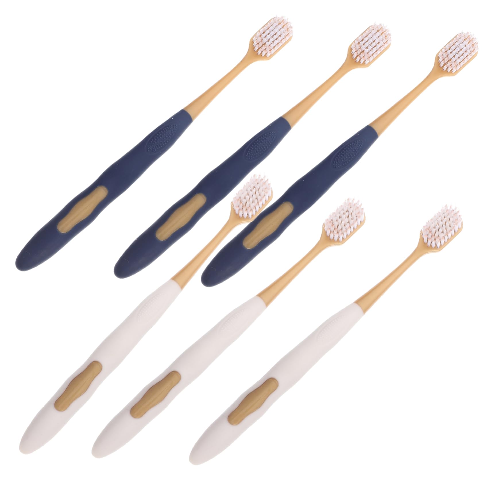 Vaguelly 36pezzi Spazzolini Denti Manuali Setole Morbide Spazzolini Denti Compatti Per Adulti e Viaggi Design Ergonomico Per Pulizia e Profonda