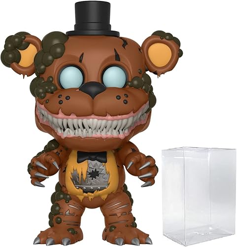 POP Five Nights at Freddy's The Twisted Ones - Twisted Freddy Funko ! Figura de vinilo (paquete con funda protectora de caja compatible), 3.75