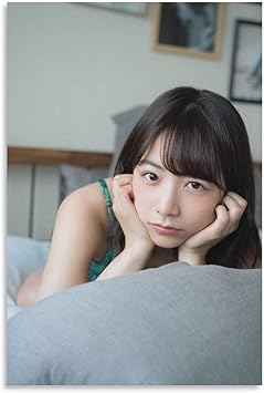 Amazon 乃木坂46かわいい北野日奈子写真ポスター5セクシー キャンバス 壁アートホーム バスルーム 寝室 オフィス装飾 プリント芸術作品 インテリアx30inch 50x75cm ウォールステッカー オンライン通販