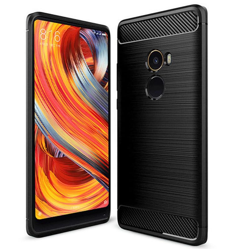 Image of ELICA Shockproof Perfect Fitting Rubber Hybrid Edge to Edge Side Protector for Xiaomi Mi Mix 2 - Black