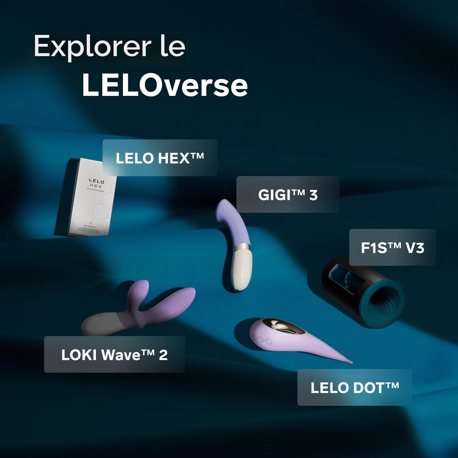 LELO BILLY 2 Masseurs de Prostate, Stimulateur Parfaitement Étanche pour Homme, Sextoys pour Prostate Rechargeable et Doux, Deep Blue