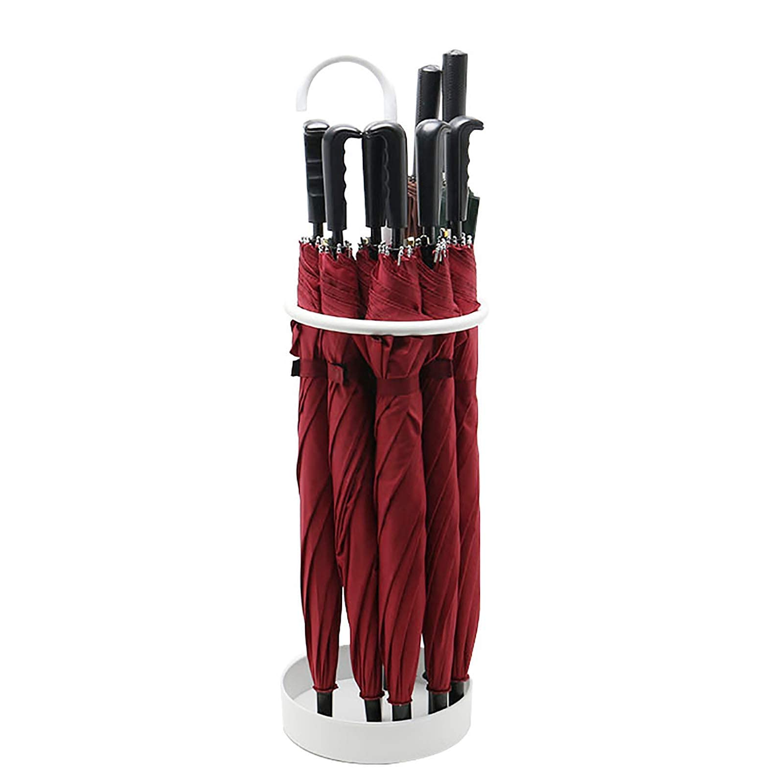 Porte-parapluie en fer robuste et stable finition métal haut de gamme