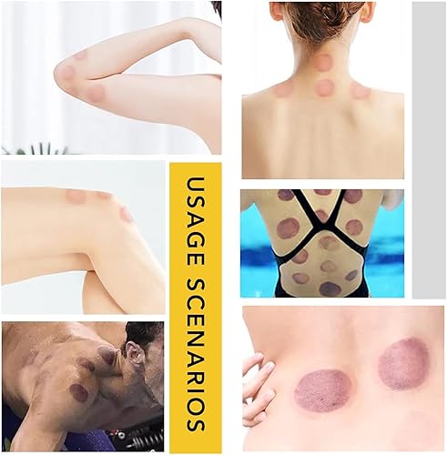 Miniatura 4 de Juego de ventosas de terapia para masaje, ventosas chinas con bomba de vacío (12 piezasjuego)