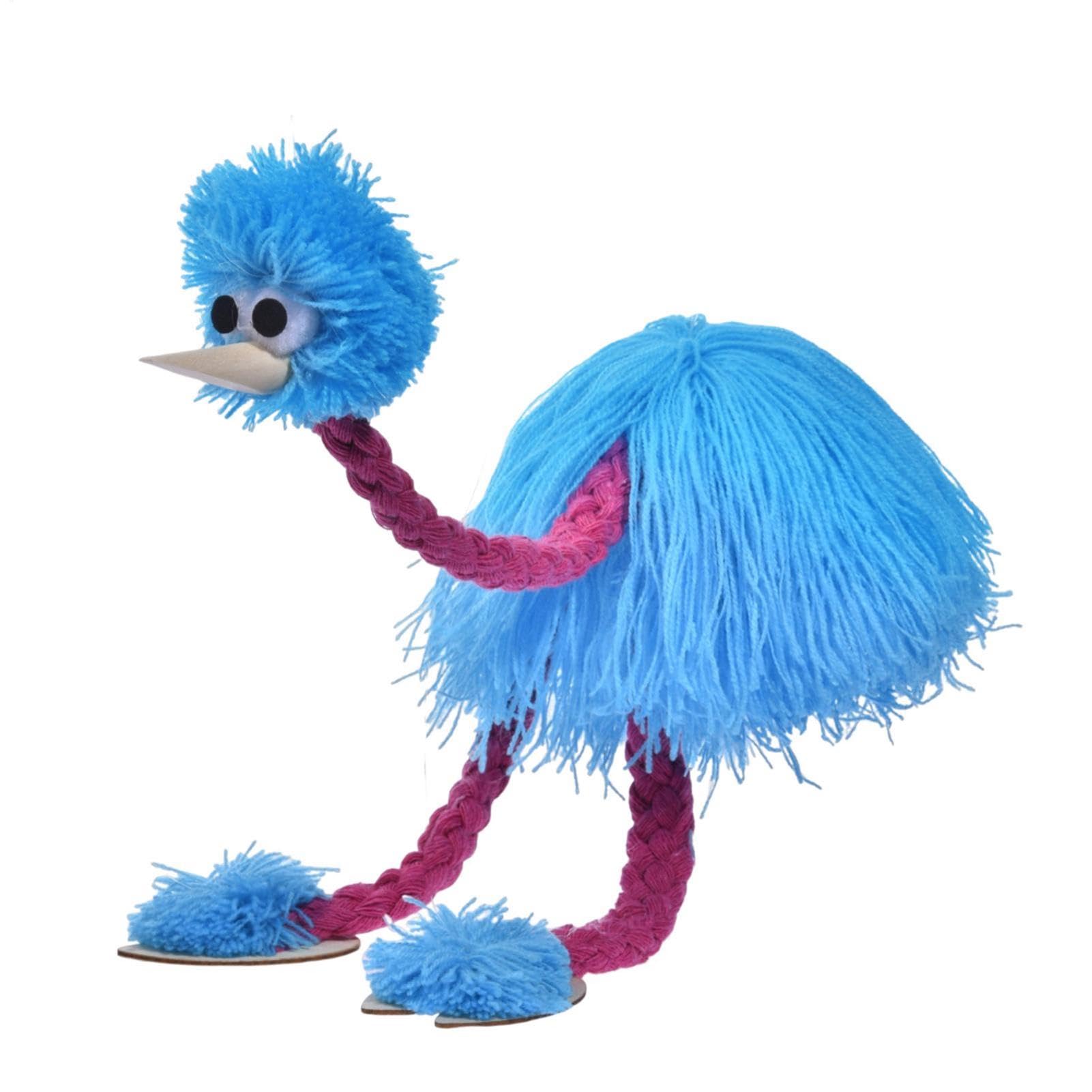 Marioneta De Avestruz con Cuerdas, Divertida Marioneta De Pájaro Interactiva, Marioneta De Avestruz con Cuerdas, Marionetas De Avestruz Hechas A Mano, Muñeca De Cuerda, Marioneta De Peluche — view 8