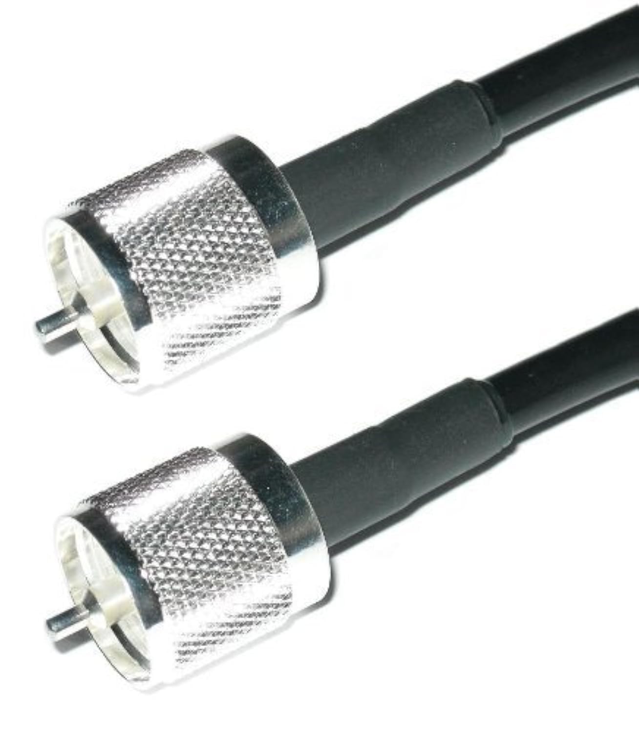 MPD Digital LMR240 Low Loss RF Coaxial Cable 50 ohm with PL259 Male Connectors, for Hotspot WiFi, Radio Transmitters, Antenna - 15ft