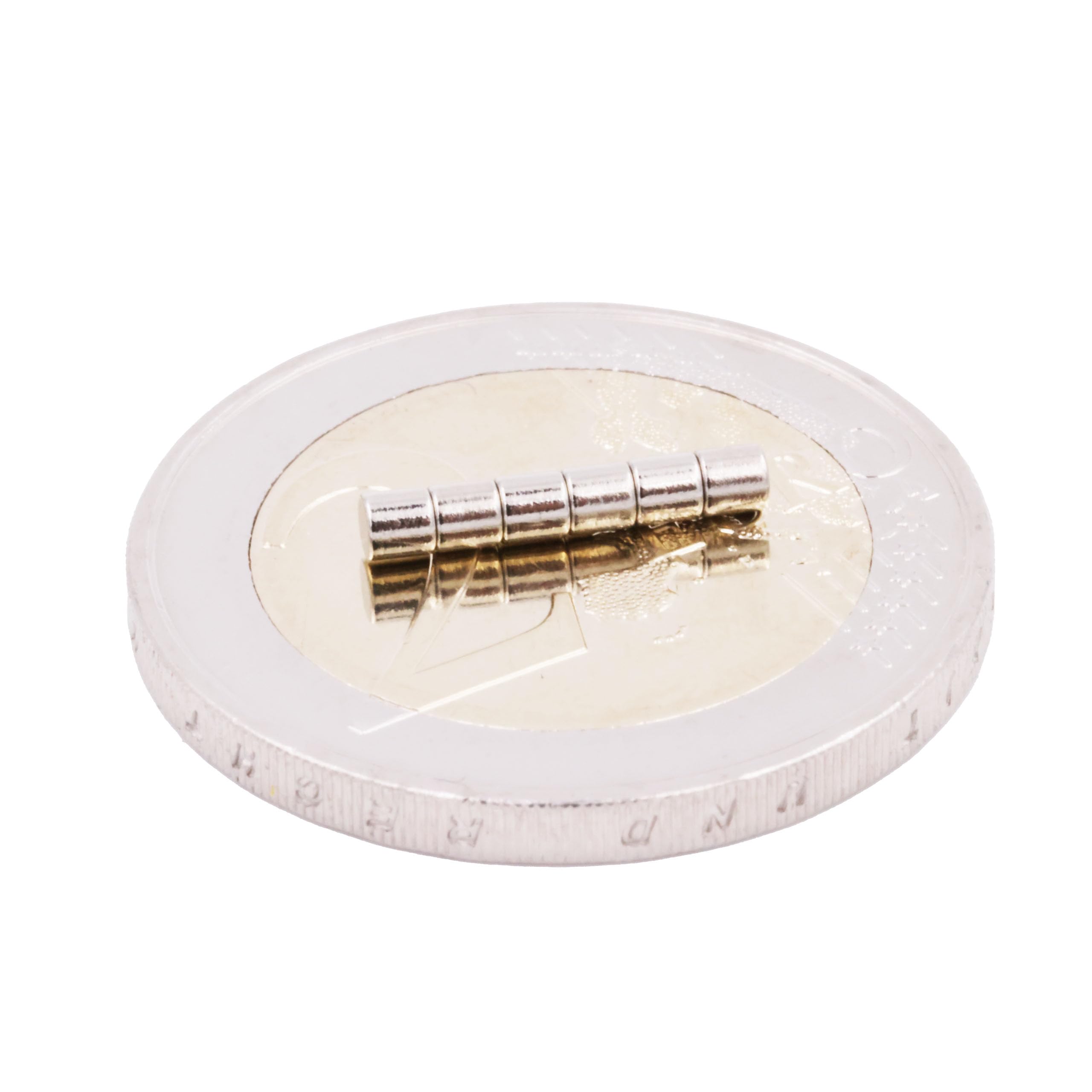 10 Mini Magneti Al Neodimio N52 – Dischi Da 2x2mm, Ultra Potenti Per Modellismo, Foto, Lavagne – BRUDAZON - 2