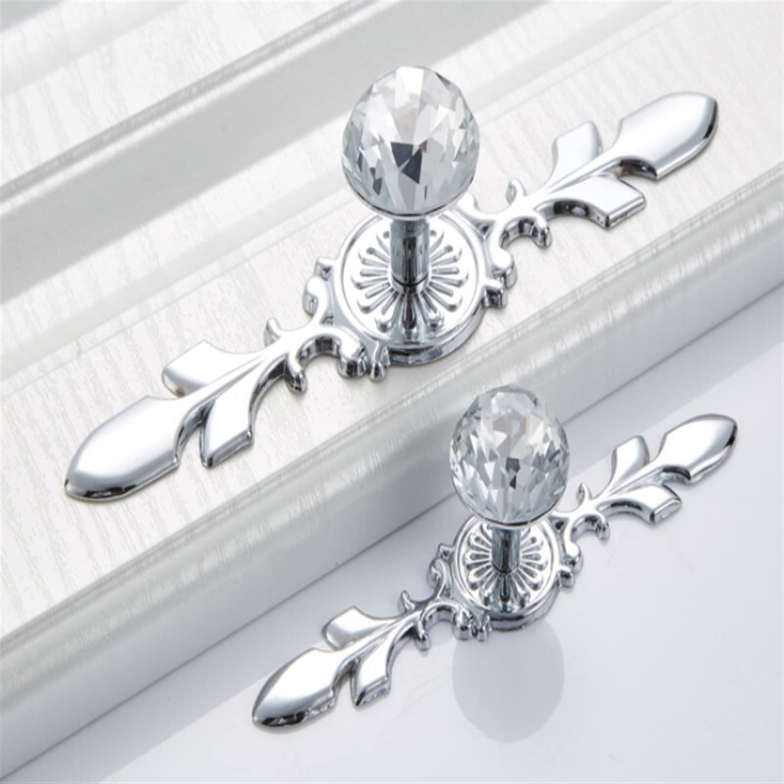 Meubles tirer boutons tiroir armoire placard cuisine cristal 121mm