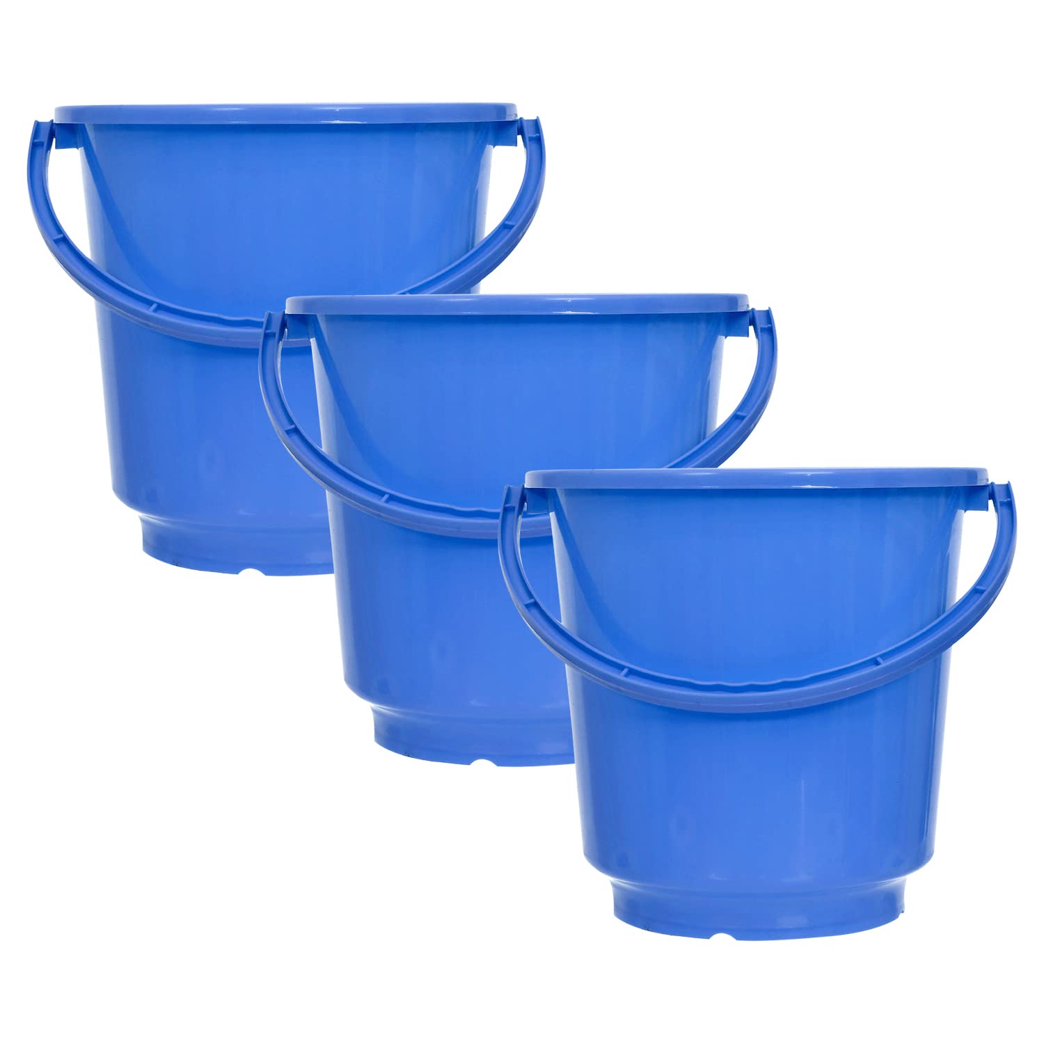 Kuber Industries 16L Plastic Bucket - Durable & Versatile -10 Kuber Industries 16L Plastic Bucket - Durable & Versatile -10