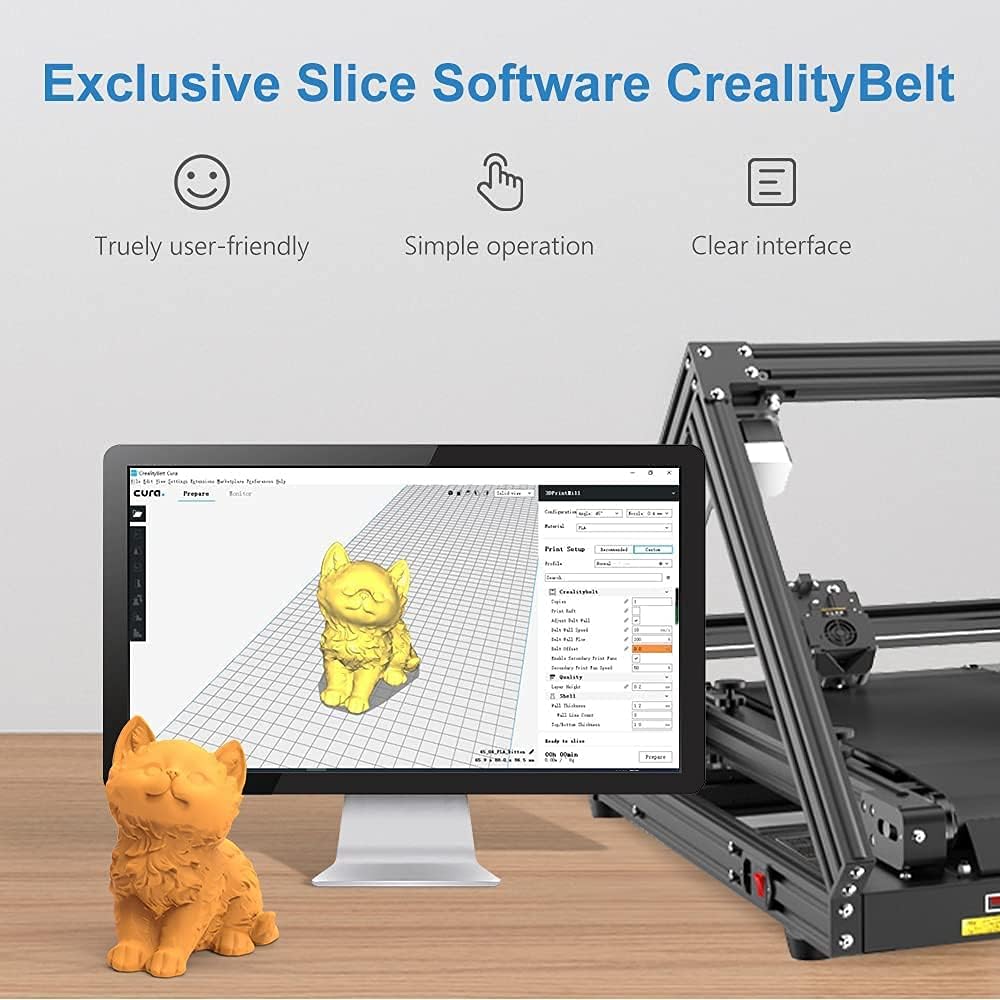 review Creality CR-30 3D Printer Plus Comgrow Filament Dryer Box with 2KG PLA Filament