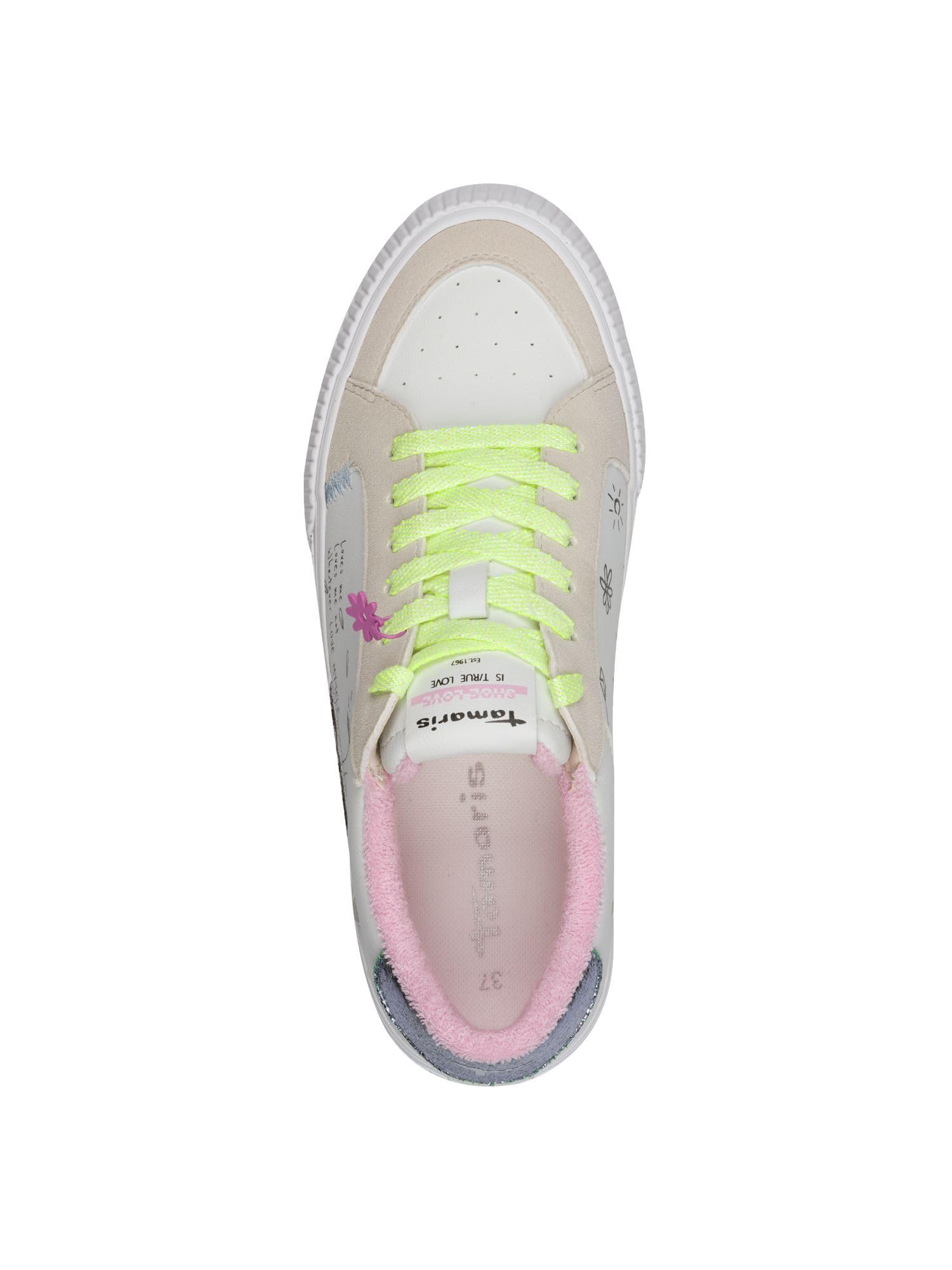 Tamaris Sneaker White Comb weiß