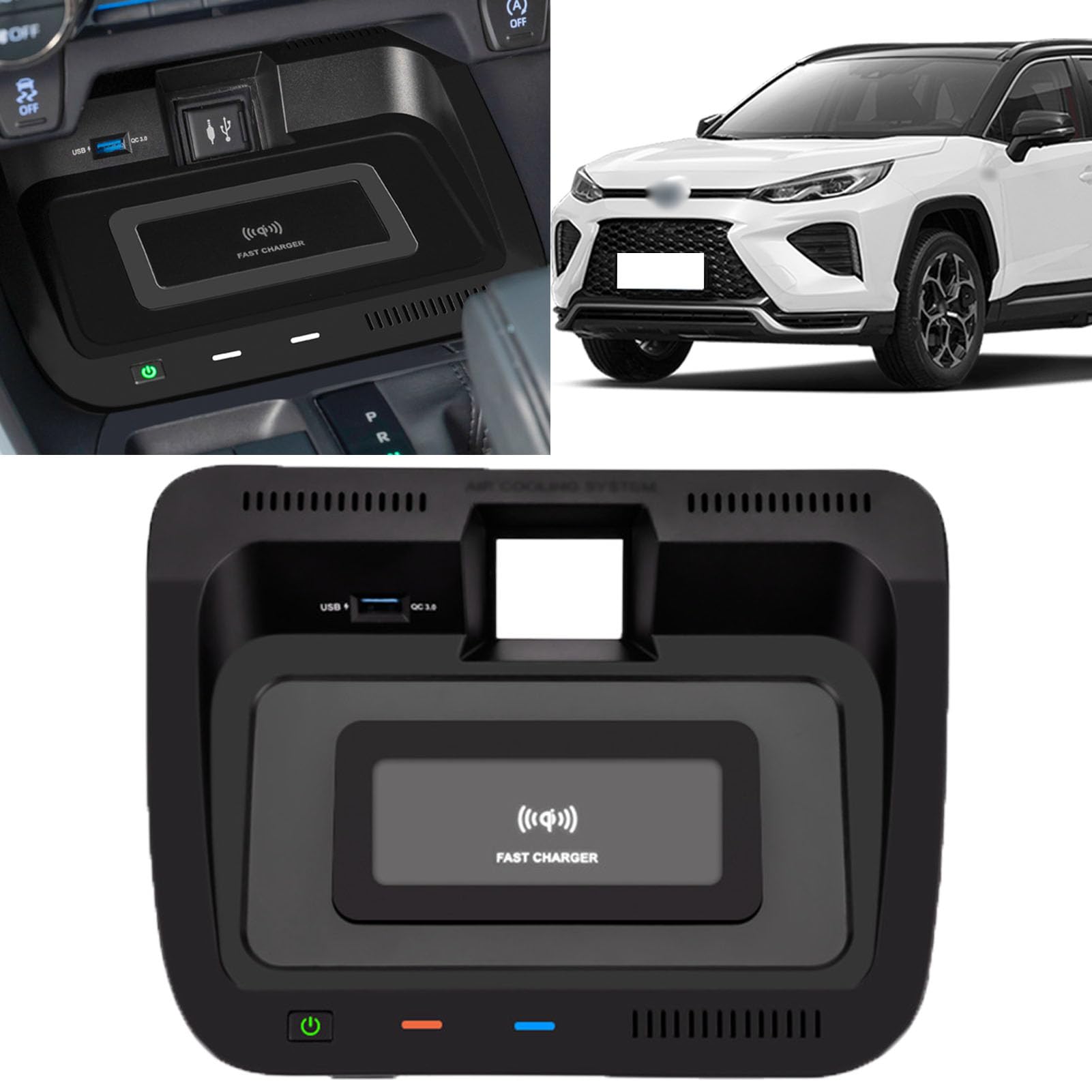 Amazon.co.jp: 車載 ワイヤレス充電器 トヨタ Rav4/Wildlander （2020 