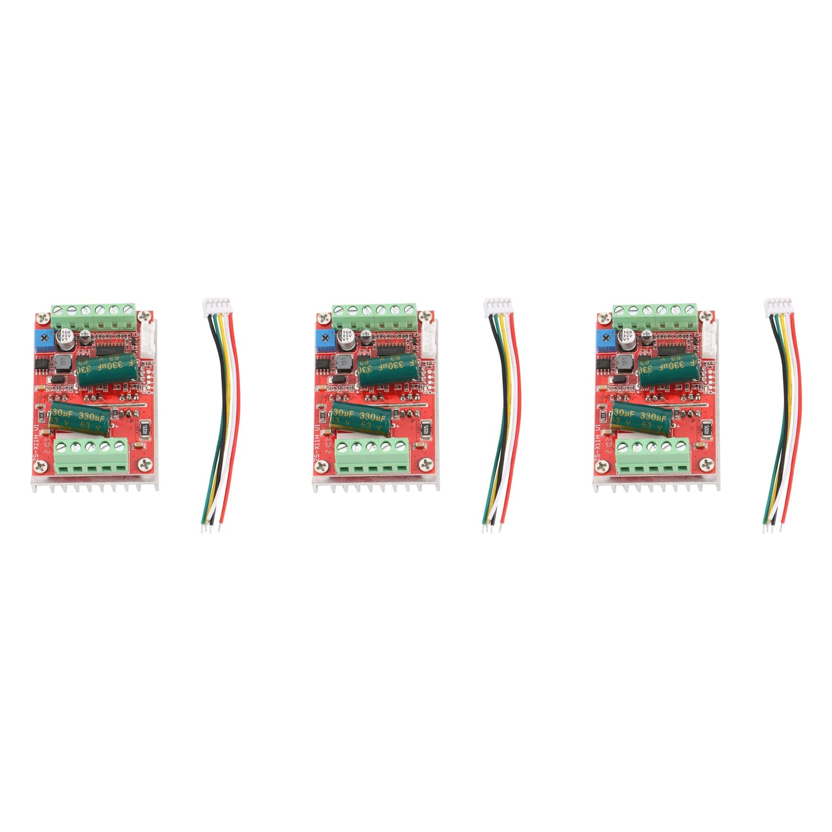 3X DC6-60V 400W BLDC Controlador de Motor Sin Escobillas DC Trifásico PWM Placa de Controlador de Control de Motor Hall 12V 24V 48V