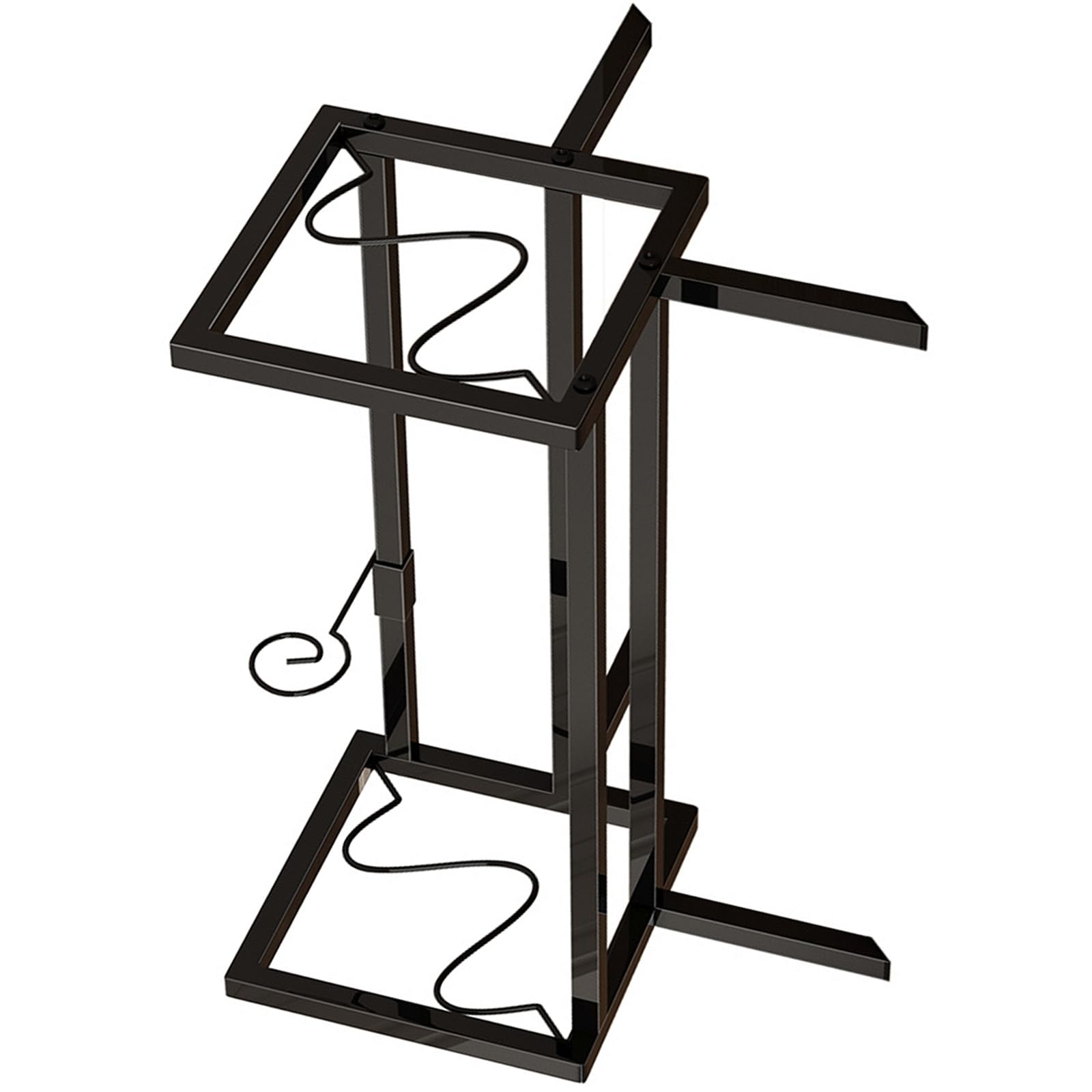 Elnwnnkc Multipurpose Rolling Storage Rack Anti-Slip Base for or Garage Essentials Floor Protecting Book Storage Rack