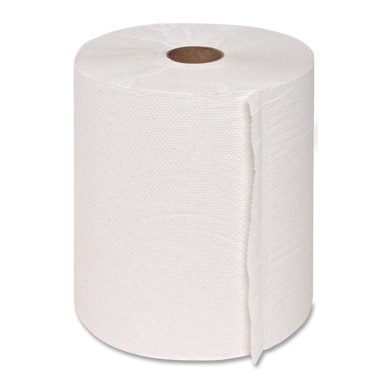 Genuine Joe GJO22700 Hard Wound Roll Towel, 800' Length x 7-8/9
