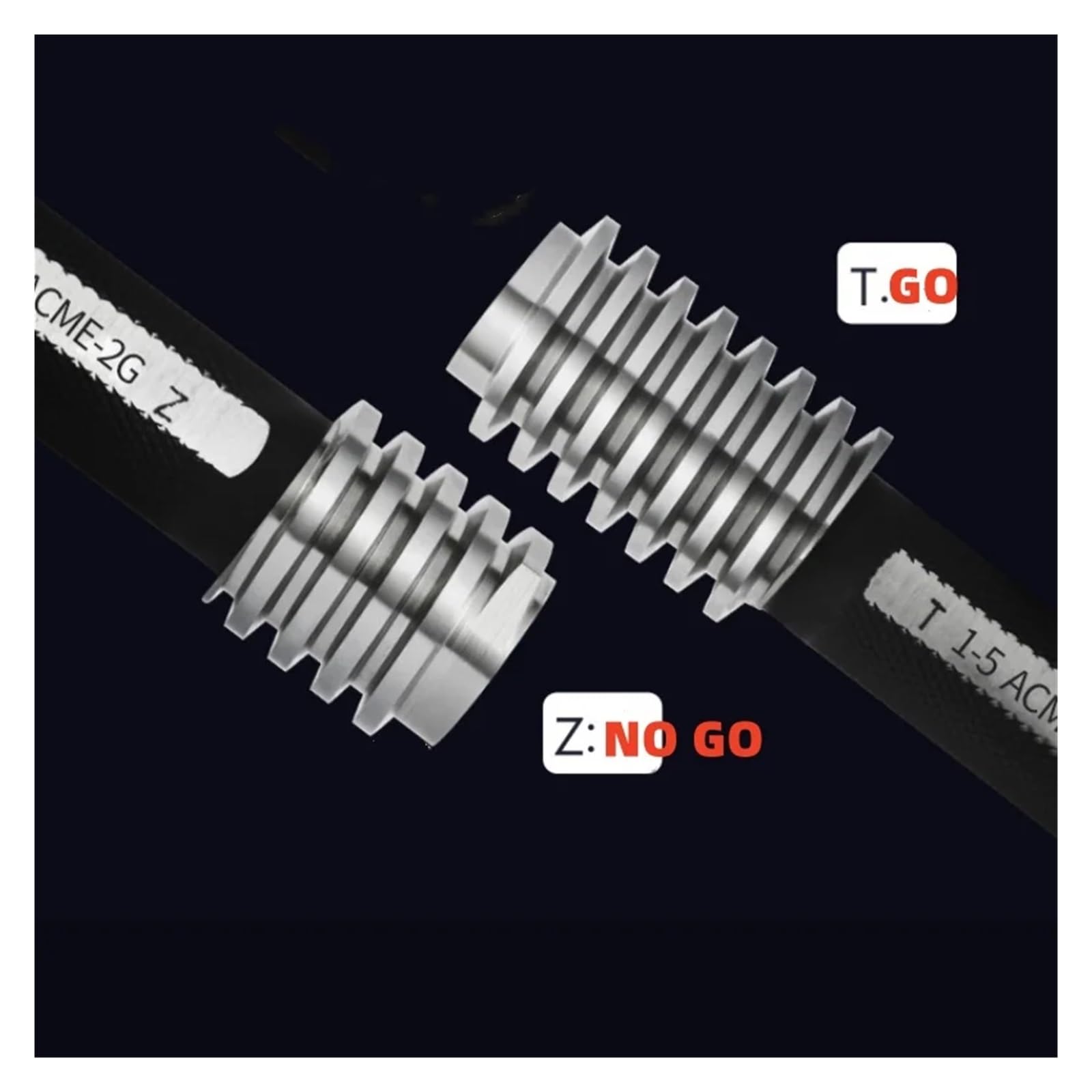 Gwint Tampon Gwint 1 Gwint Stalowy 2G 1'' 5/8-4/5/6/10/12 1'' 3/4(1 5I8-10-2G)