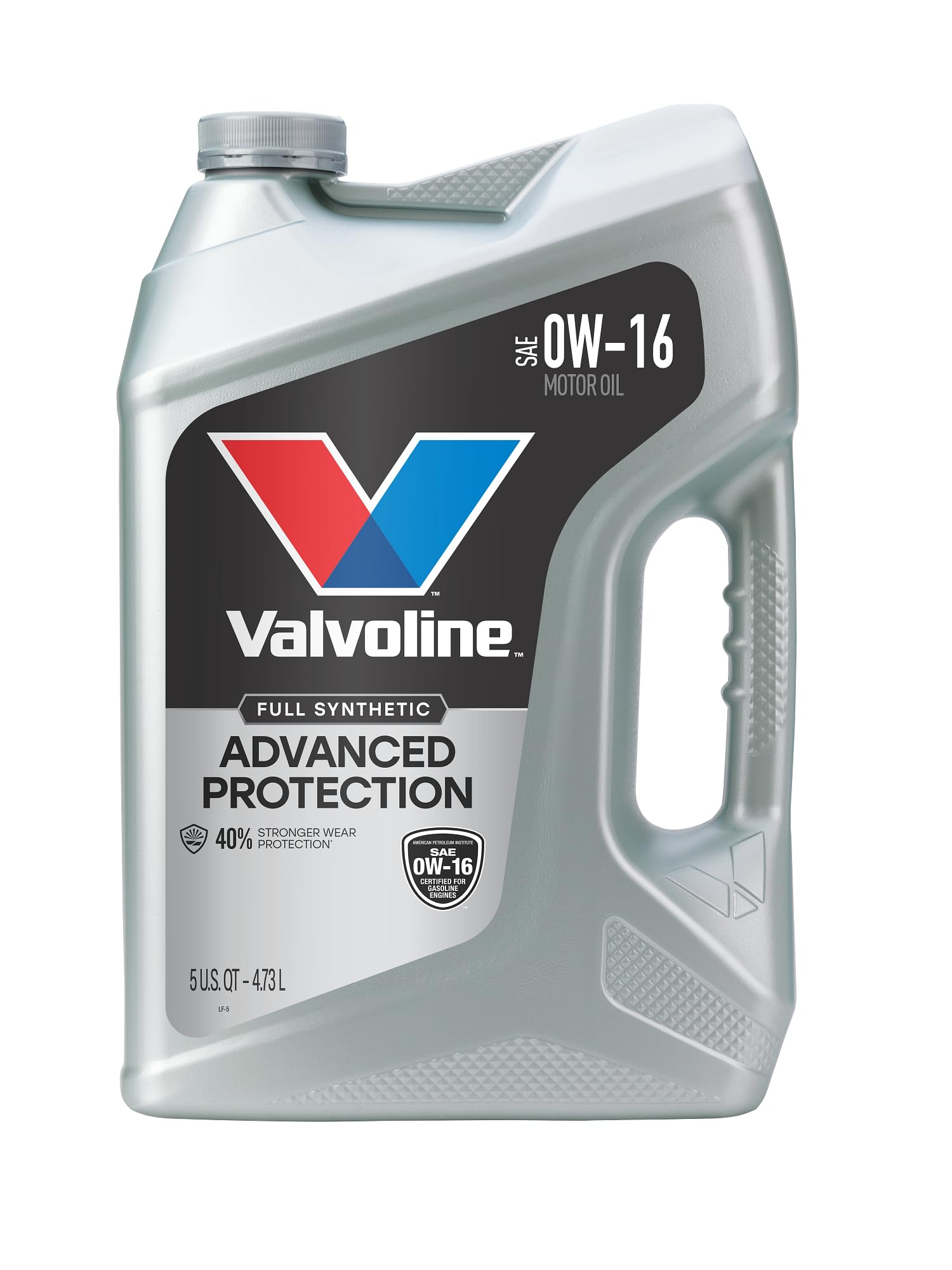 Valvoline Advanced Full Synthetic SAE 0W-16 Motor Oil 5 QT