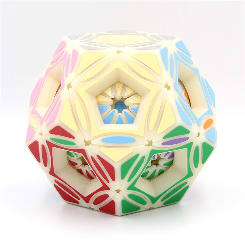 JIARUN Gyro Speed Cube, Limited Collector's Edition, Multiple Twelve-Sided Special-Shaped Intelligence Cube, 4Cm Side Length