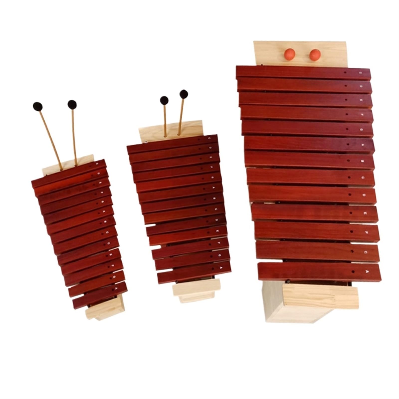 Xylophone Xylophone Aigu Moyen Et Grave Xylophone En Acajou À Changement De Hauteur Piano À 13 Haut-parleurs Piano En Acajou(Arge)