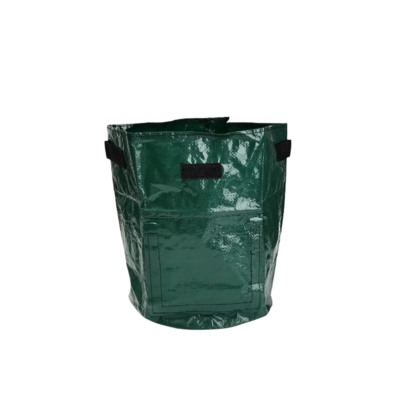 Bolsa para Residuos de Jardín Bolsa de cultivo patatas PE 1/2 piezas | Con ventana de cosecha y manijas(30x35cm,2pcs)
