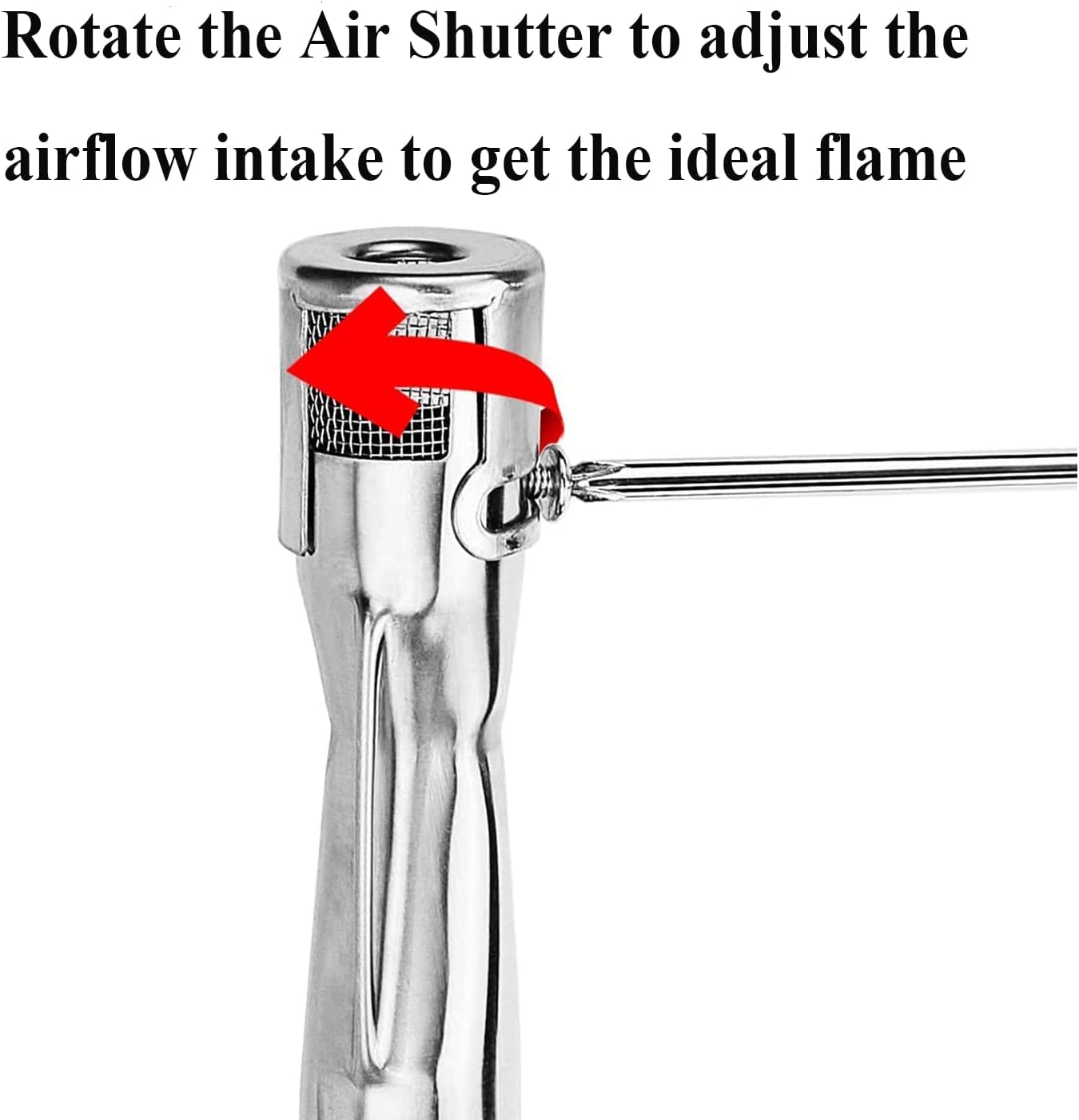 Bruciatori Per Griglia A Gas GFTIME - 4 Pezzi In Acciaio Inox, Regolabili 31-42 Cm - Foto 2