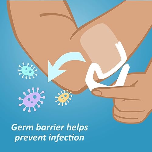 Miniatura 5 de Nexcare Tegaderm - Apósito transparente impermeable de 2-38 pulgadas x 2-34  8 unidades, paquete de 4