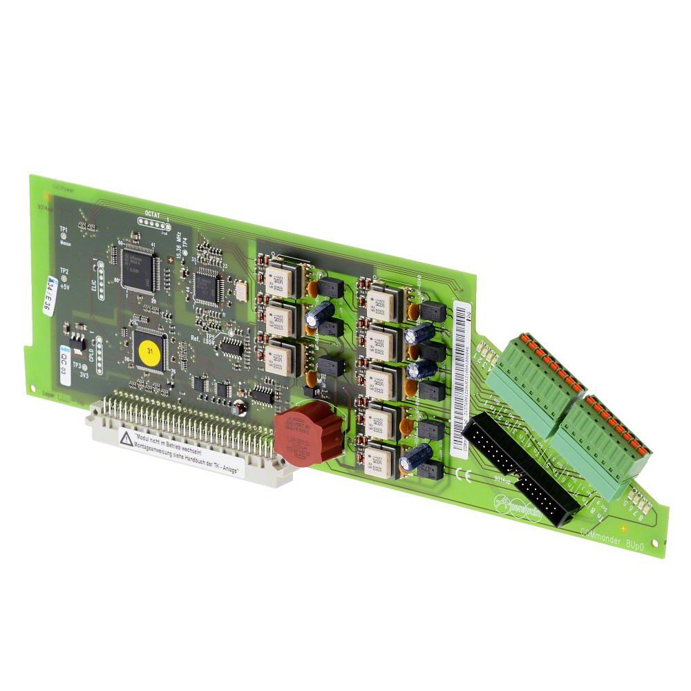 Módulo Commander 8UP0 Auerswald amplía líneas de comunicación Tk-System 3