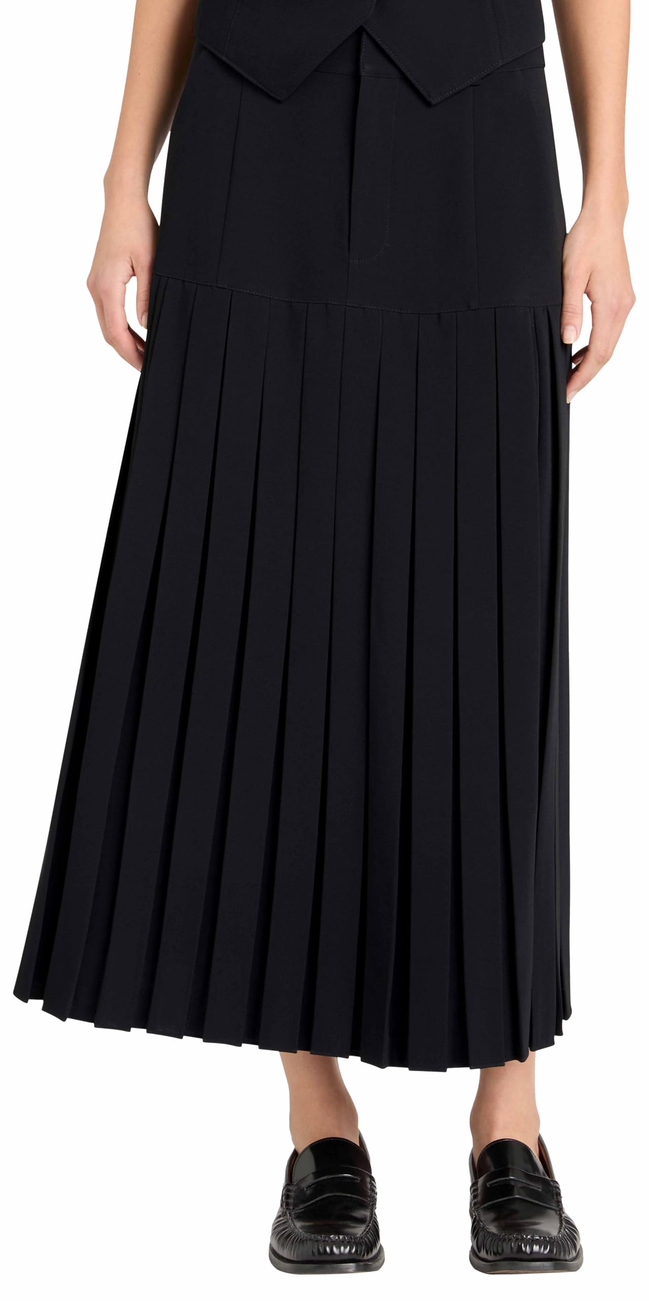 Cinq Sept Womens Crepe Bane Skirt