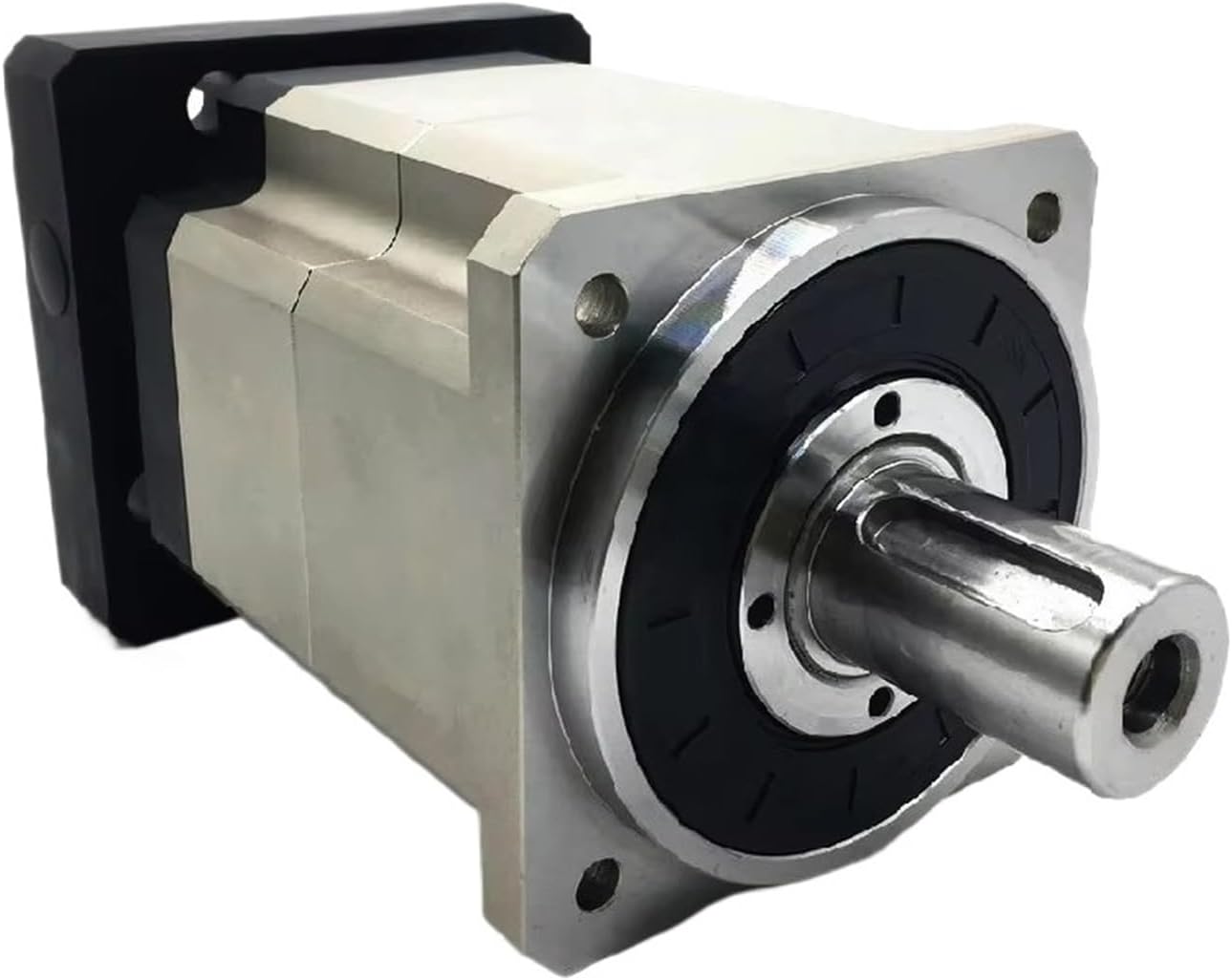 Helical Planetary Gearbox Gear Ratio 3 5 10~100:1 3Arcmin Reducer 35/42mm Input for 180mm 4kw 4.5kw 5.5kw 7.5kw 10kw Servo Motor(42mm Input,3 to 1)