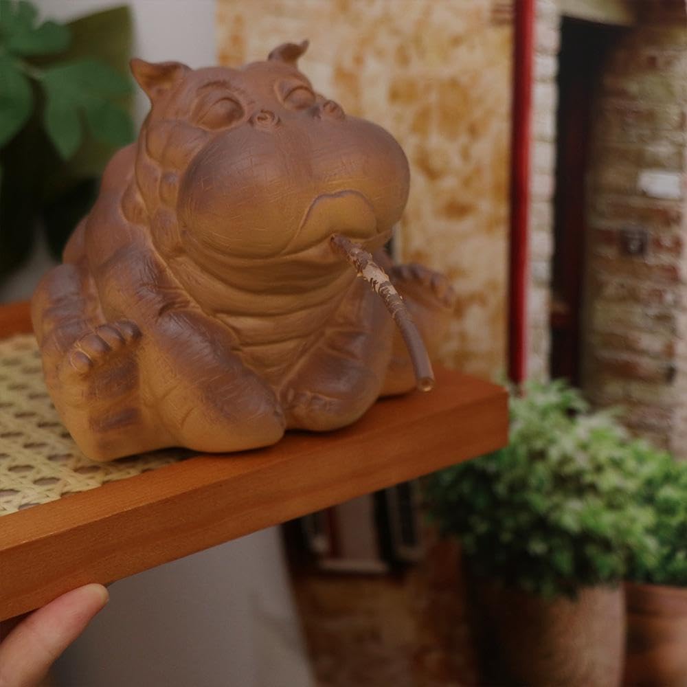 Statue d'hippopotame pour bassin et jardin aquatique