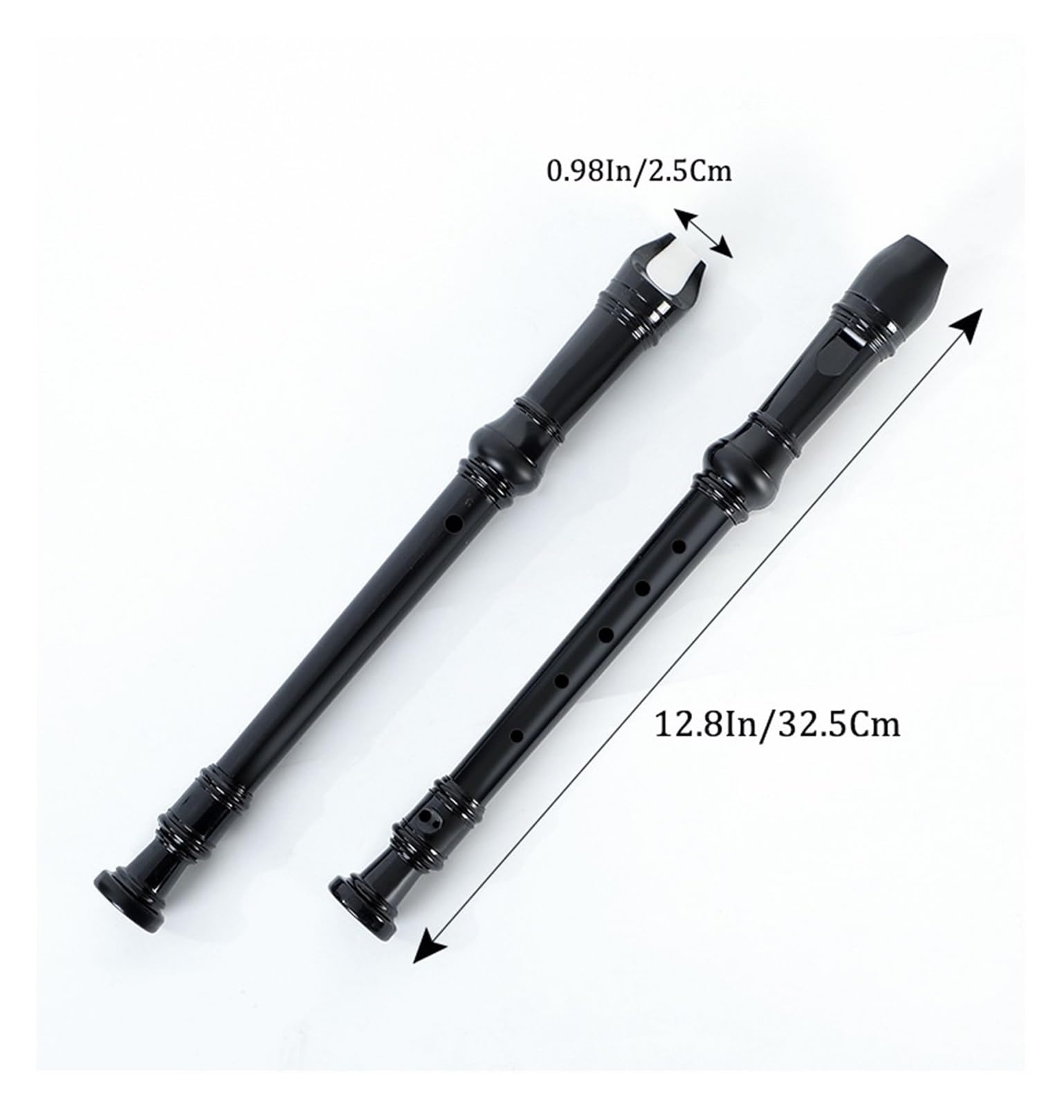 Tradición Flauta Dulc Grabadora Soprano Tipo G Con 8 Agujeros Llave C Desmontable Amigable Para Principiantes De Resina