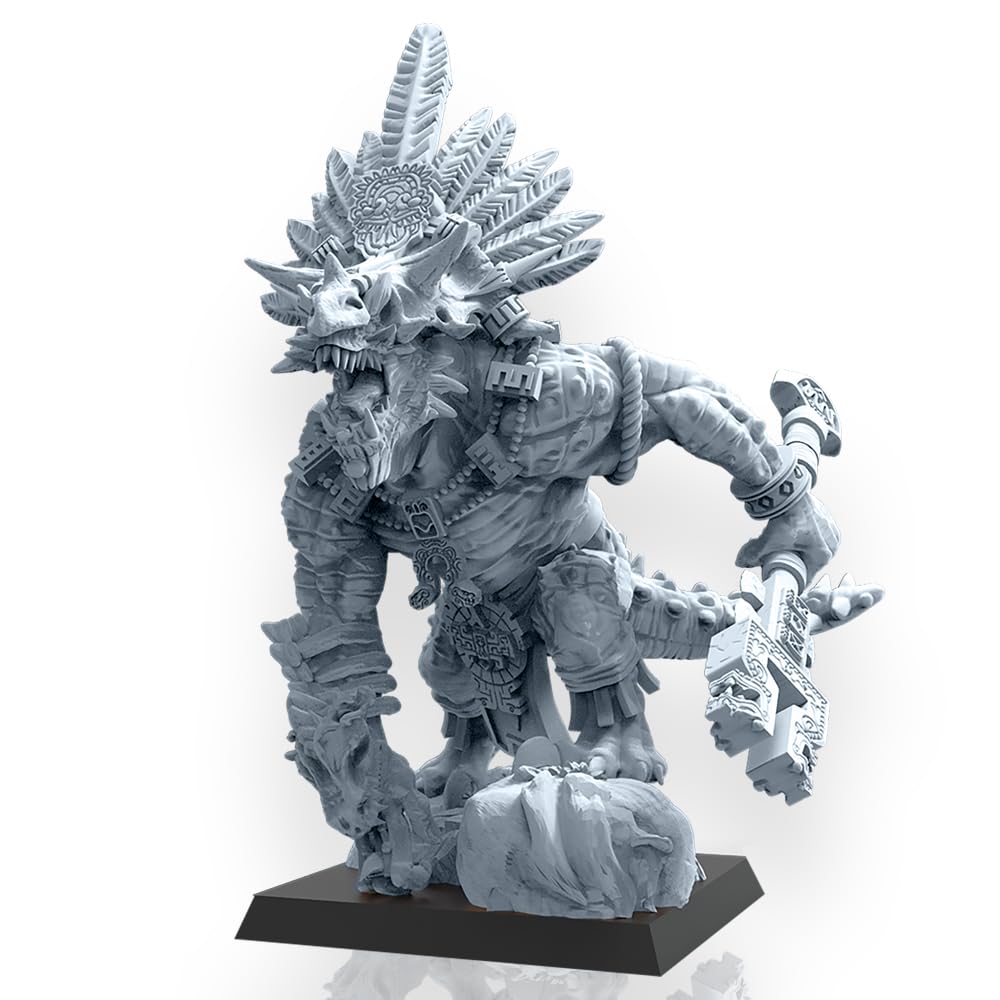 MiniMystique Forge, Thunderclaw Miniature Figure,Action Figure, 100% Resin - 125mm Tall