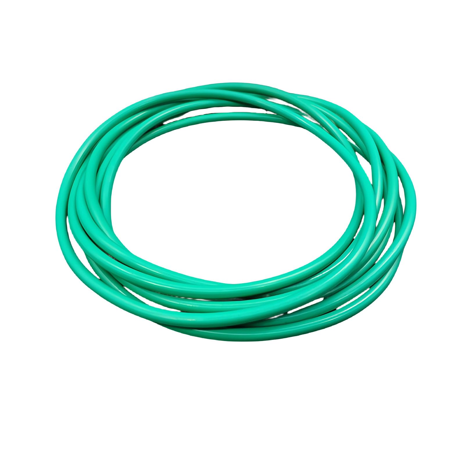 MACHSWON 50 Stück Fluor Gummi O-Ringe Dichtung Gummi Unterlegscheibe Rund Dichtungsring 86 mm Außendurchmesser 81 mm Innendurchmesser 2,5 mm Breite FKM Dichtungsringe Dichtungsösen Grün
