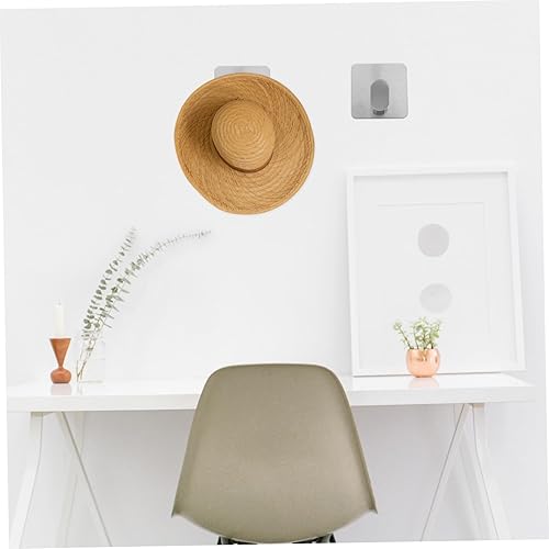 Miniatura 7 de 4 ganchos autoadhesivos de acero inoxidable para baño y cocina, ganchos de toalla para colgar toallas, abrigos y bolsas, fácil instalación, no