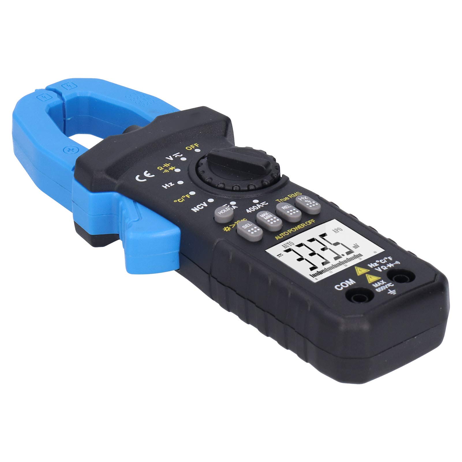 Fafeicy Clamp Meter Digital Multimeter, ABS True RMS AC DC Clamp