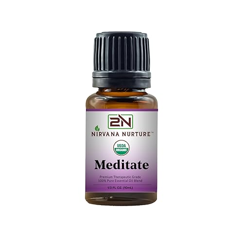 Meditate Blend USDA Certified Organic, 100% Pure and Premium, Undiluted,