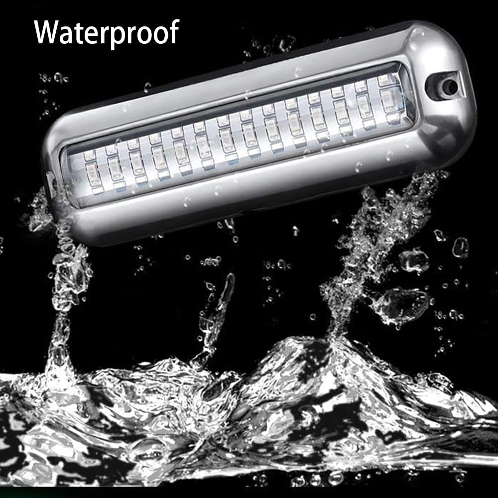 Baceyong Luz subacuática LED 42 para yates – Iluminación de navegación Poppa para barcos