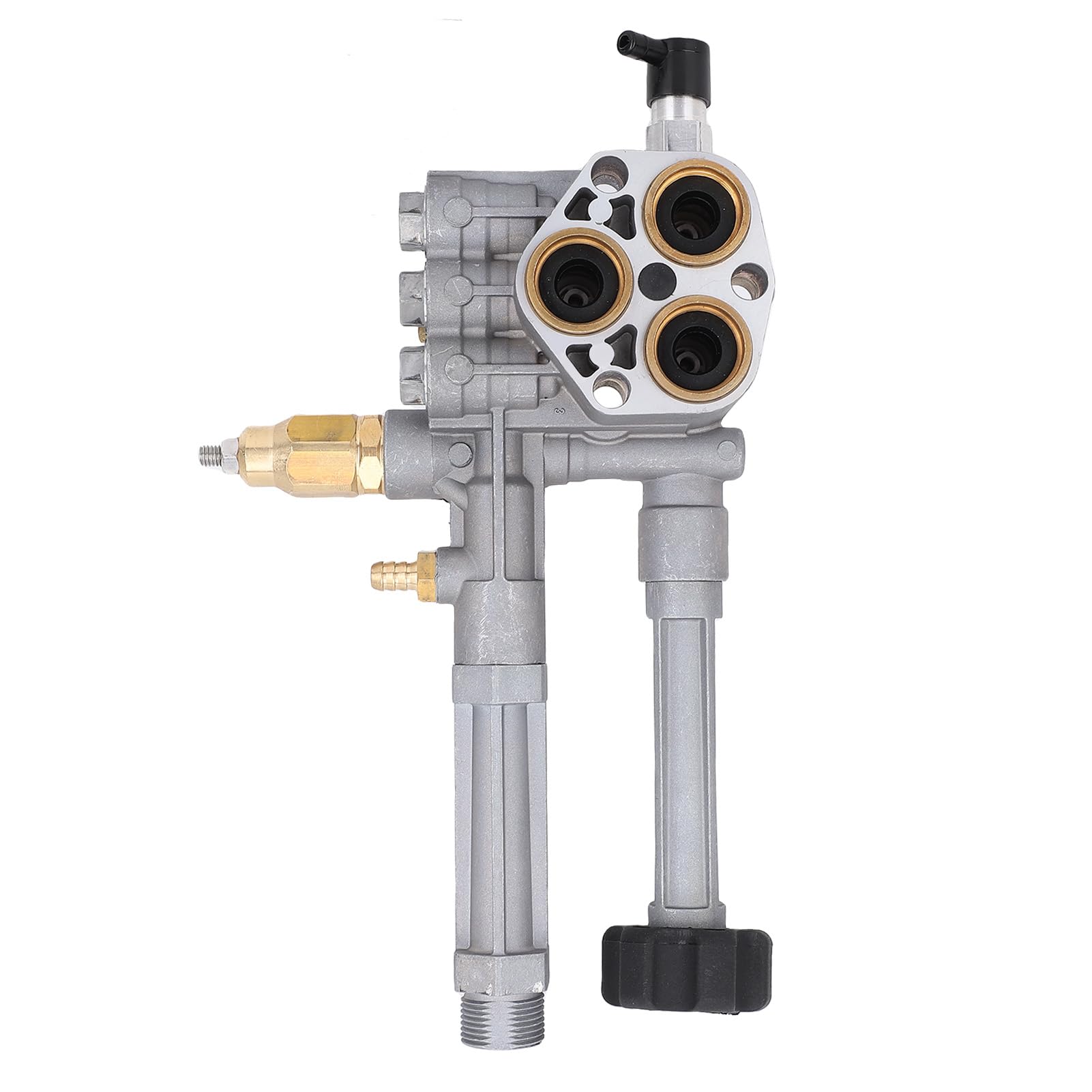 Gruppo Testa Pompa Idropulitrice, Kit Testa Pompa di Ricambio in Lega di Alluminio Ad Alte Prestazioni con Valvola Limitatrice di Pressione, per AR43361 SRMW2.3G28 SRMW2.4G28