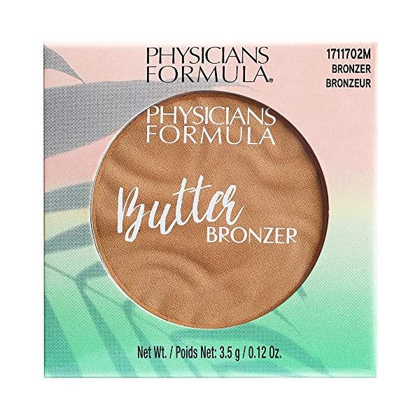 Physicians-Formula-Mini-Murumuru-Butter-Cream-Shimmer-Makeup-Bronzer-012-Ounce Physicians Formula Mini Murumuru Butter Bronzer,Moisturizing,Nourishing Murumuru Butter Blend for Silky All-Day Luminous Glow,Dermatologist Tested, Hypoallergenic,Vegan & Cruelty-Free -Bronzer Mini
