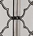 Plow & Hearth Metal Fireplace Screen Geometric Bronze | 38