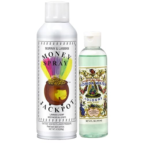 Lanman & Kemp Money Jackpot Spray 8oz + Aqua De Florida 4oz