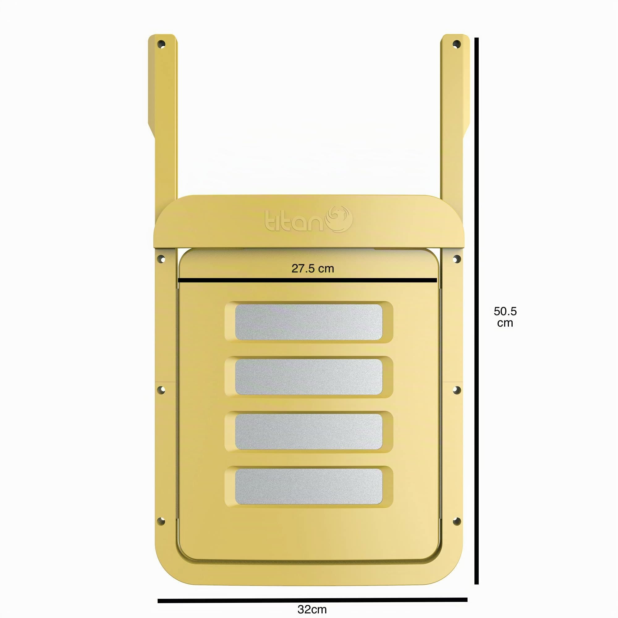 Titan Incubators Cube Apriporta Automatico per Pollaio con Sensore di Luce e Timer + Porta