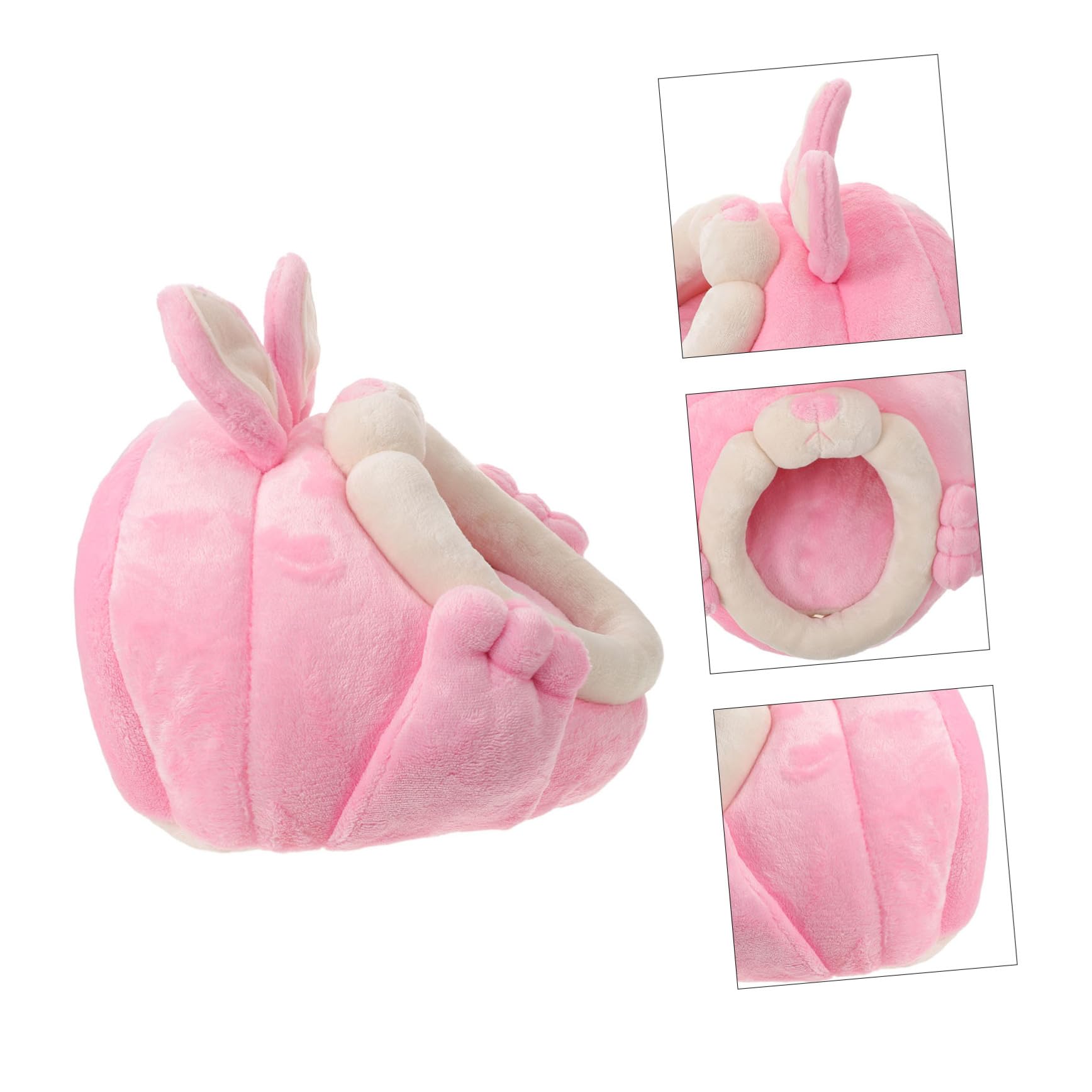 Toyvian Maison pour Hamster Abri Chaud et Confortable Lit pour Petits Animaux Nid Douillet pour Hamster Cachette Pratique pour Animaux de Compagnie