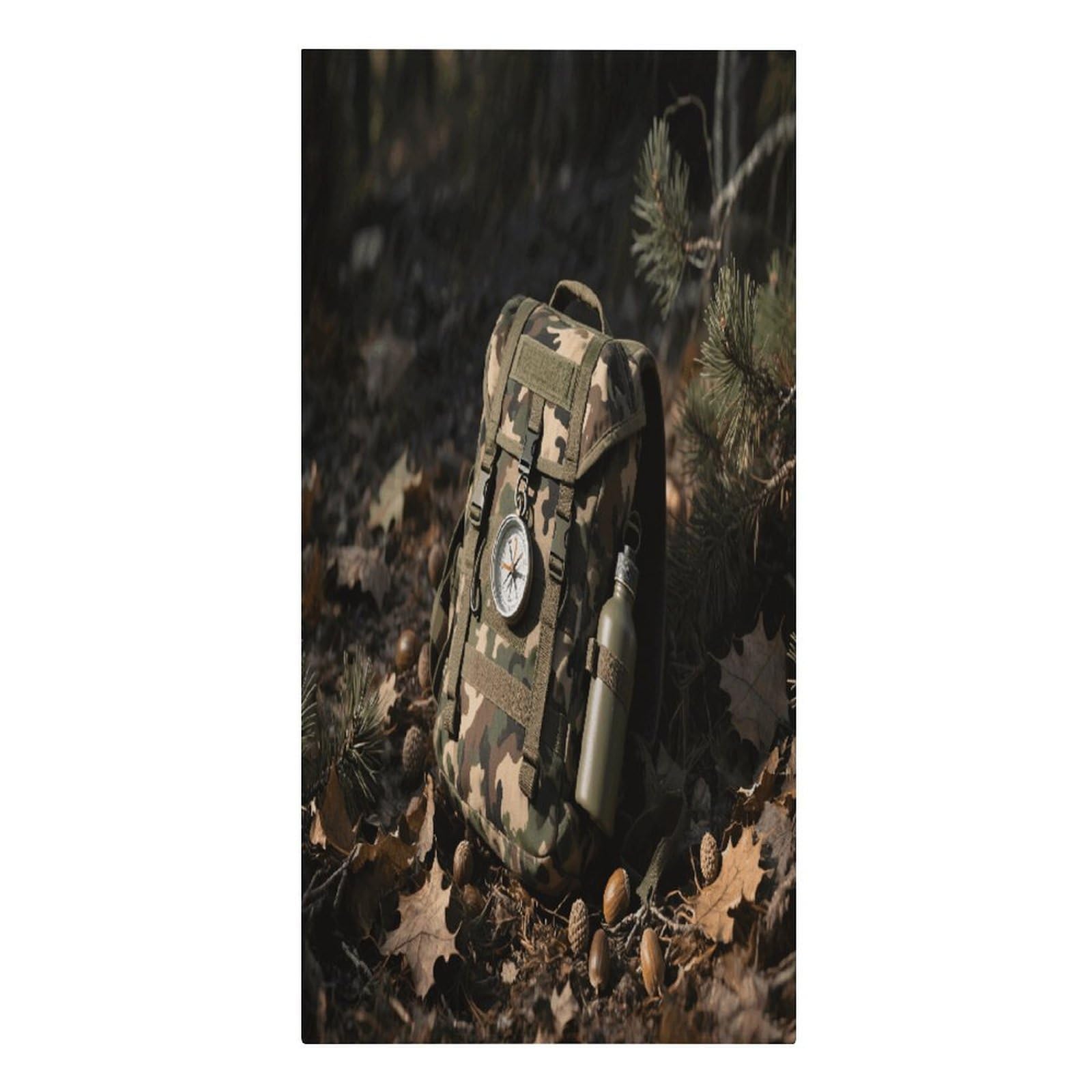 VstaDank Hunting Camo Beach Towel Vacation Essentials Sand Free Soft Quick Dry Swim Towels 61"x30" Modern Extra Large Towels Lightweight Microfiber Beach Towel for Swimming Pool