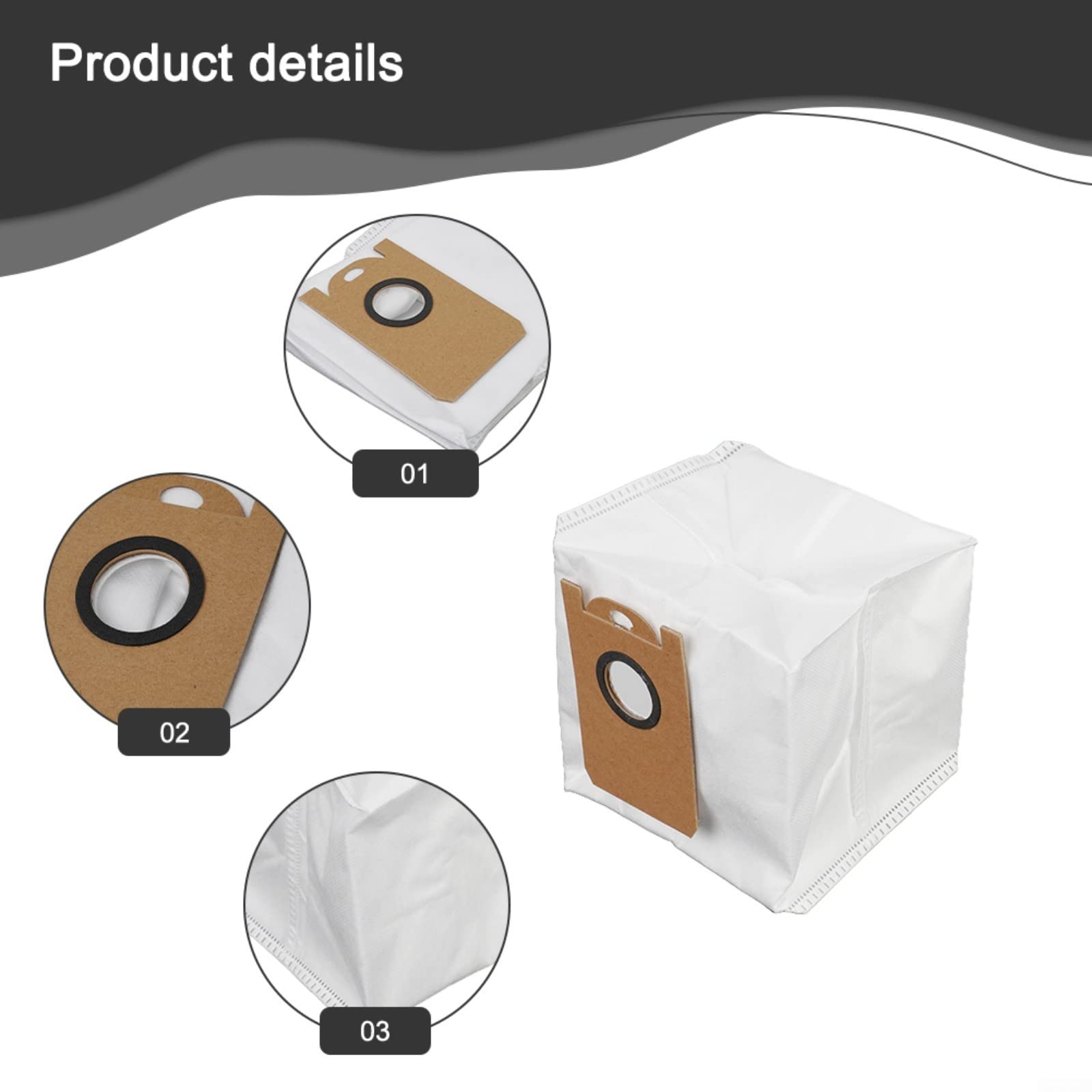 Kit di sacchetti riutilizzabili per Laresar per L6 Pro e per